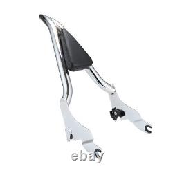 Backrest Sissy Bar for Harley Street Road Electra Glide Touring Road King 09-23