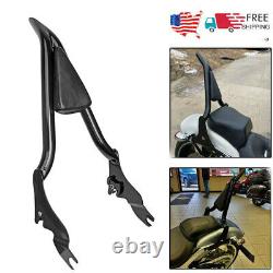 Backrest Sissy Bar for Harley Touring Road King Street Electra Glide 2009-2020