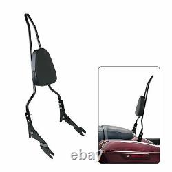 Backrest Sissy Bar withPad Compatible with Touring Road King Street Glide 2009+