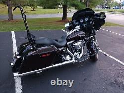 Backrest Tall Sissy Bar 4 Harley Touring Road King Street Electra 2009-2025 Rack