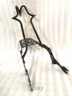 Backrest Tall Sissy Bar 4 Harley Touring Road King Street Electra 2009-2025 Rack