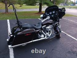 Backrest Tall Sissy Bar 4 Harley Touring Road King Street Electra 2009-2025 Rack
