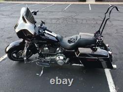Backrest Tall Sissy Bar 4 Harley Touring Road King Street Electra 2009-2025 Rack