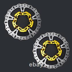 Big 14.0 2 PCS Front Brake Rotors for Harley 09-23 Road King Street Glide FLHTK