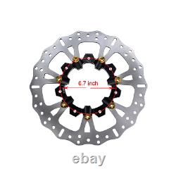 Big 2PCS 14.0 Front Brake Rotor for Harley Road King Street Electra Glide FLHTK