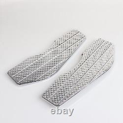 Billet Stretched Floorboard Footboards For Harley Electra Road King Street Glide