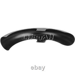 Black 21 Wrap Front Fender For Harley Touring Street Glide Road Glide Road King