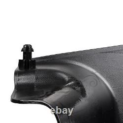 Black 4 Stretched Side Covers For Harley Street Road Electra Glide Road King