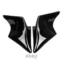 Black 4 Stretched Side Covers For Harley Street Road Electra Glide Road King