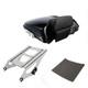 Black 5.5 Razor Trunk Rack Road King Street Glide Electra Glide 2014-2025