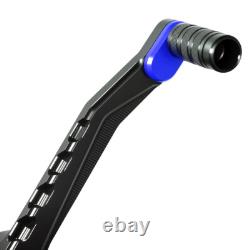 Black Blue Heel Toe Shifter Lever For Harley 97-25 Touring CVO Street Road King