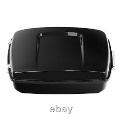 Black Chopped Trunk Fit For Harley Touring Electra Street Road Glide King 14-26
