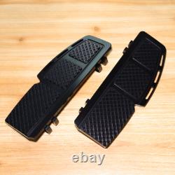 Black Diamond Cut Rider Floorboards For Harley Touring Street Glide Road King