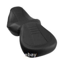 Black Driver&Passenger Seat For Harley Touring Road Street Glide Road King 09-21