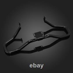 Black Engine Guard Crash Bar For Harley Touring Road King Street Glide 2014-2025