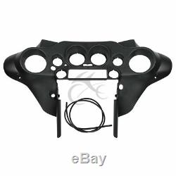 Black Front Inner Fairing Fit For Harley Electra Road King Street Glide 96-13