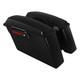 Black Hard Saddlebags W Lids Black Latches For Road King Street Glide 1994-2013