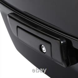 Black King Trunk Mount Rack Fit For Harley Touring Road King Street Glide 14-26