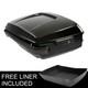 Black King Trunk Tail Light Fit For Harley Touring Road King Street Glide 14-26