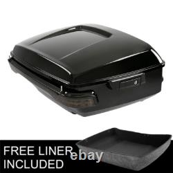 Black King Trunk Tail Light Fit For Harley Touring Road King Street Glide 14-26 Black King Trunk Tail Light Fit For Harley Touring Road King Street Glide 14-26