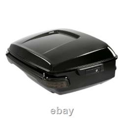 Black King Trunk Tail Light Fit For Harley Touring Road King Street Glide 14-26