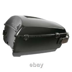 Black King Trunk Tail Light Fit For Harley Touring Road King Street Glide 14-26