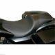 Black Low 2 Up Seat For Harley Electra Street Road Glide Road King Touring 08-19