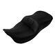 Black Rider Passenger Seat Fits For Harley Touring Road King Street Glide 09-23