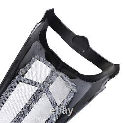 Black Vivid Fairing Chin Spoiler Scoop Fit For Harley Road King Street Glide US