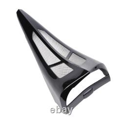 Black Vivid Fairing Chin Spoiler Scoop Fit For Harley Road King Street Glide US