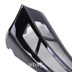 Black Vivid Fairing Chin Spoiler Scoop Fit For Harley Road King Street Glide US