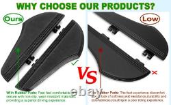 Black footboards floorboards For harley Touring Road King Electra Street Glide Black footboards floorboards For harley Touring Road King Electra Street Glide