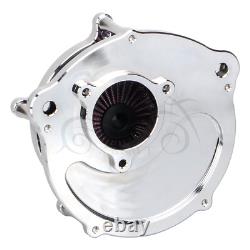 CNC Air Cleaner Intake Filter For Harley Road King Street Glide FLHC FXFB 107
