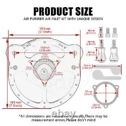 CNC Air Cleaner Intake Filter For Harley Touring Road King Street Electra Glide