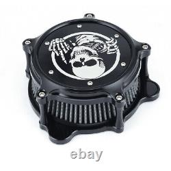 CNC Air Intake Cleaner System For Harley Road King Street Electra Glide Dyna FLS