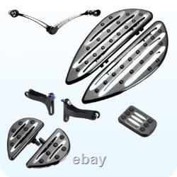 CNC Floorboards Toe Heel Shift Lever for Harley Electra Road King Street Glide