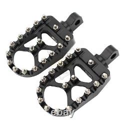 CNC MX Foot Pegs Floorboards Shifter Peg Pedal For Harley Street Glide Road King