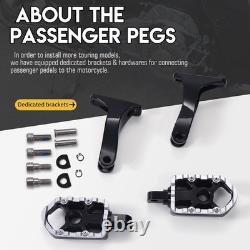 CNC PB style Floorboards Footboard For Harley Touring Road King Street glide 14+