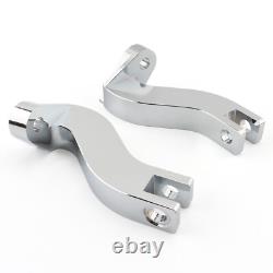 CNC Phantom Floorboard Foot Pegs Pedal For Harley Touring Road King Street Glide