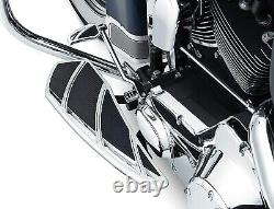 CNC Phantom Foot Pegs Floorboards Shifter Pegs For Harley Street Glide Road King