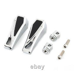 CNC Phantom Foot Pegs Floorboards Shifter Pegs For Harley Street Glide Road King