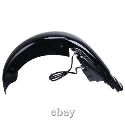CVO Stretched Rear Dual Cut Extended Fender For Harley Street Glide Road King FL