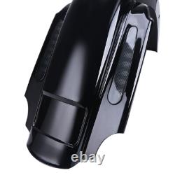 CVO Stretched Rear Dual Cut Extended Fender For Harley Street Glide Road King FL