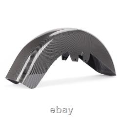 Carbon Fiber ABS Front Fender For Harley Touring Road King Street Glide 89-13 US