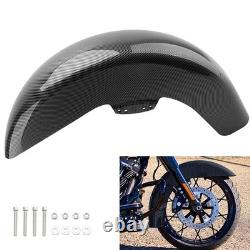 Carbon Fiber Front Rear Fender For Harley Touring Street Glide Road King 2014-Up