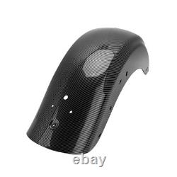 Carbon Fiber Front Rear Fender For Harley Touring Street Glide Road King 2014-Up