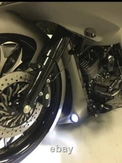 Chin Spoiler Scoop Stretched 4 Harley Touring Road King Street Electra 2009-2016