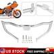 Chopped Engine Guard Crash Bar For Harley Electra Street Glide Road King 14-2025