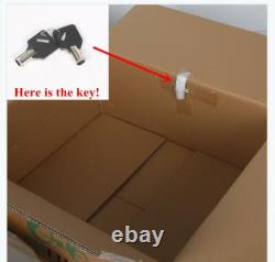 Chopped Luggage Trunk & Mount Rack For Harley Road King Street Glide 1997-2008