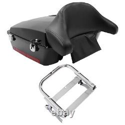 Chopped Tour Pack Trunk Mount Rack For Harley Road King Street Glide 1997-2008